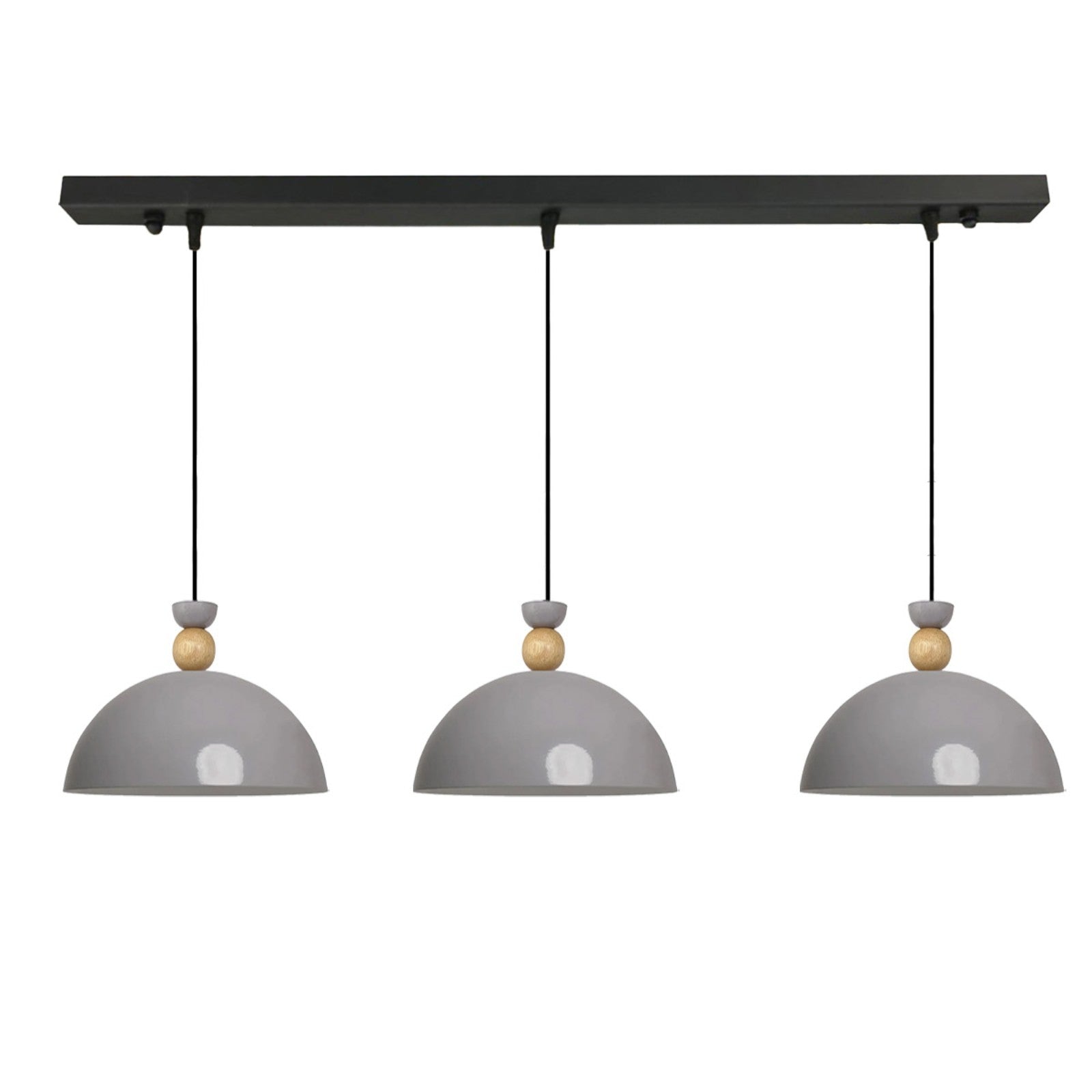 Pendelleuchte Yimpi Trio Metall Ø30cm, Modern Hängelampe